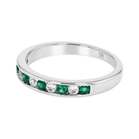 Bague femme edora argent 925/1000 spinelles vertes et oxydes edo70100920 – bagues femme