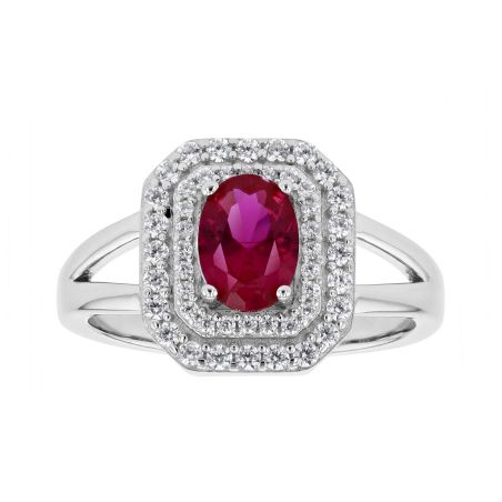 Bague femme entourage edora argent et oxydes edo70100929 – bagues femme