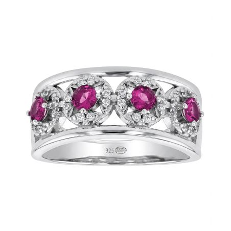 Bague femme edora argent et oxydes edo70100941 – bagues femme