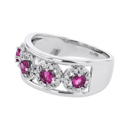 Bague femme edora argent et oxydes edo70100941 – bagues femme