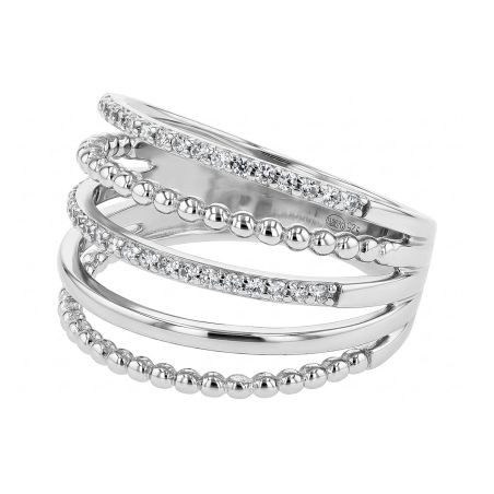 Bague femme edora argent et oxydes edo70100947 – bagues femme