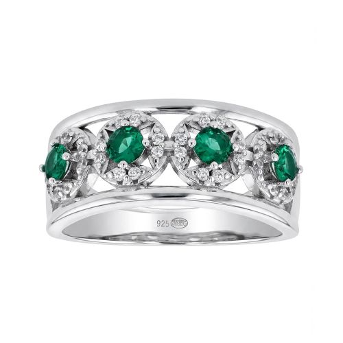 Bague Femme EDORA Argent et Oxydes de Zirconium EDO70100940