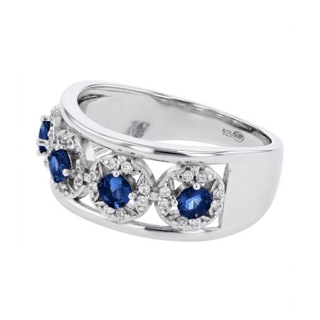 Bague Femme EDORA Argent et Oxydes de Zirconium EDO70100939