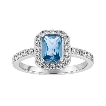 Bague femme entourage edora argent et oxydes de zirconium edo70100865 – bagues argent femme
