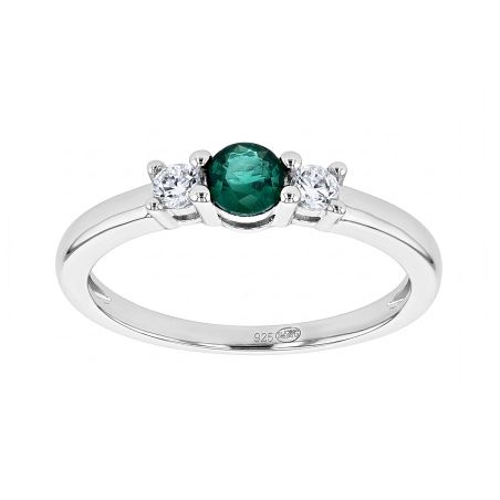 Bague femme trilogie edora argent et oxydes de zirconium edo70100916 – bagues argent femme