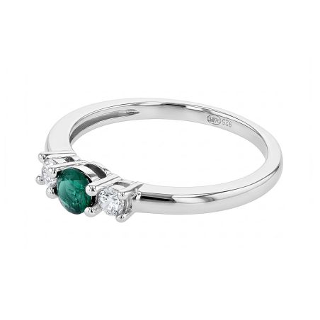 Bague femme trilogie edora argent et oxydes de zirconium edo70100916 – bagues argent femme
