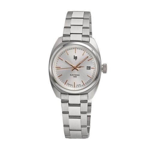 Montre Femme LIP Général de Gaulle 31 mm Acier Gris 671883