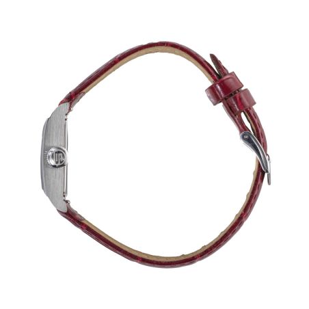 Montre femme lip churchill c18 cuir rouge 671624 – montres françaises