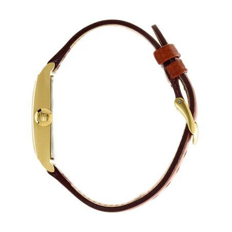 Montre femme lip churchill t18 cuir marron 671014 – montres françaises