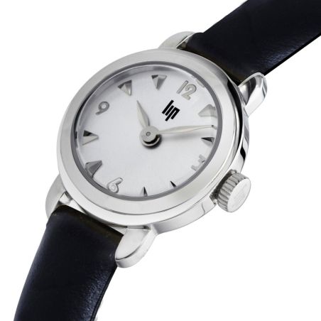 Montre femme lip henriette cuir noir 671619 – montres françaises