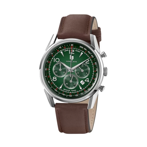 Montre Homme Chronographe LIP Himalaya 40MM Cuir marron 671718