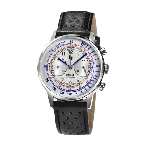 Montre Homme Chronographe LIP Rallye Méca Quartz 40MM Cuir Noir 671828