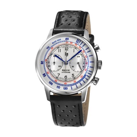 Montre homme chronographe lip rallye méca quartz 40mm cuir noir 671828 – montres françaises
