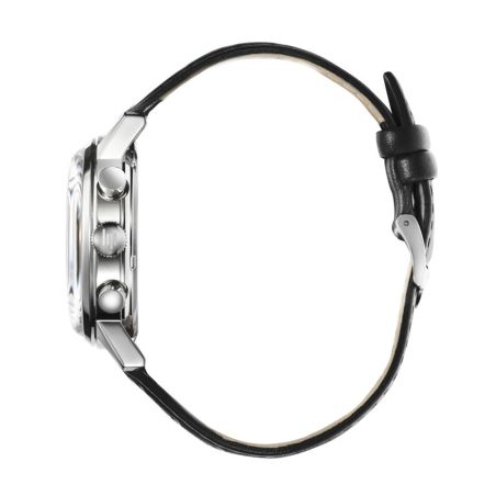 Montre homme chronographe lip rallye méca quartz 40mm cuir noir 671828 – montres françaises