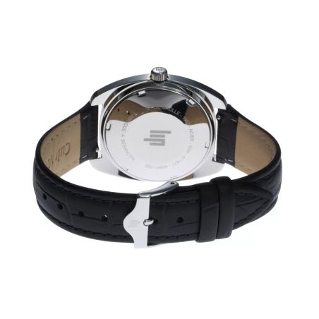 Montre mixte lip général de gaulle cuir noir 671877 – montres françaises