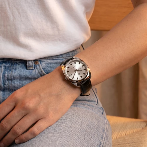 Montre Mixte LIP Général de Gaulle Cuir Noir 671877