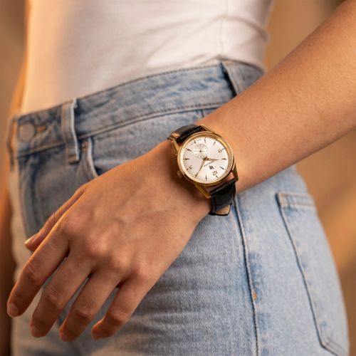Montre Homme LIP Himalaya 35MM Cuir Noir 671719