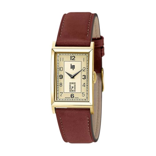 Montre Mixte LIP Churchill T24 Cuir Marron 671277