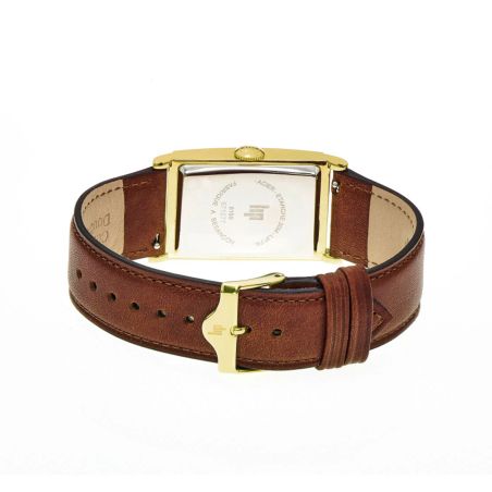 Montre mixte lip churchill t24 cuir marron 671277 – montres françaises