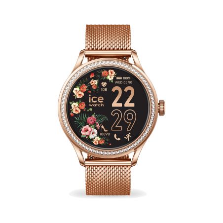 Montre femme connectée ice watch ice smart st 2.0 rose-gold 025317 – ice watch montre femme
