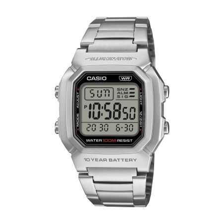 Montre homme casio standard digital acier w-800hd-1avef – digitales