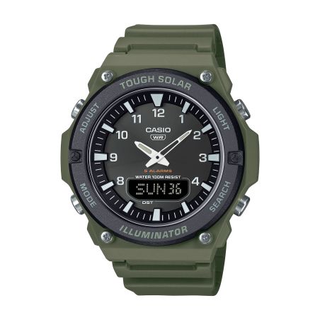 Montre homme casio collection tough solar ana-digi aq-s820w-3bvef – digitales