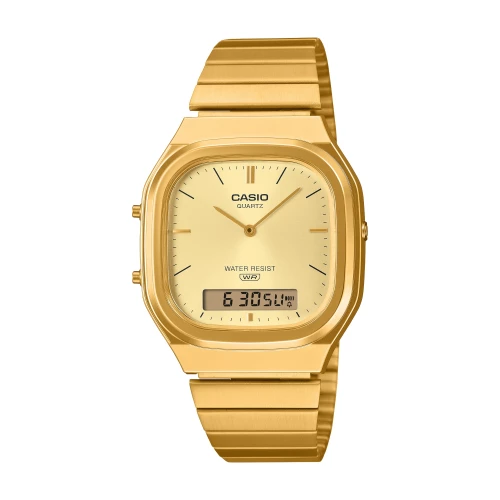Montre Unisexe CASIO Vintage Edgy Doré AQ-240EG-9AEF