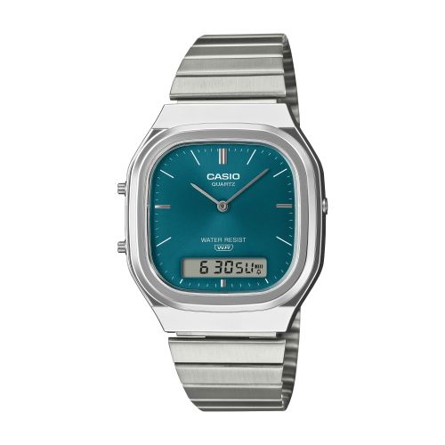 Montre Unisexe CASIO Vintage Edgy Vert AQ-240E-3AEF
