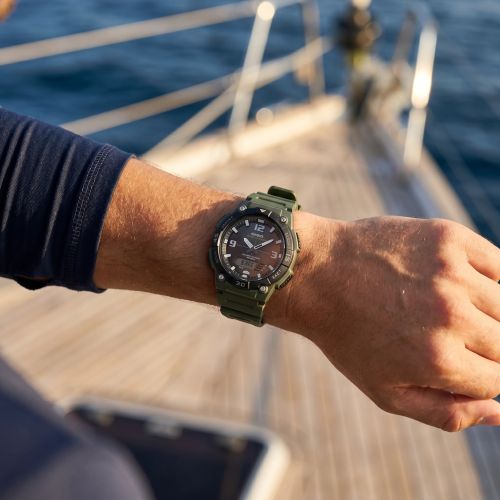 Montre Homme CASIO Collection Tough Solar Ana-Digi AQ-S820W-3BVEF