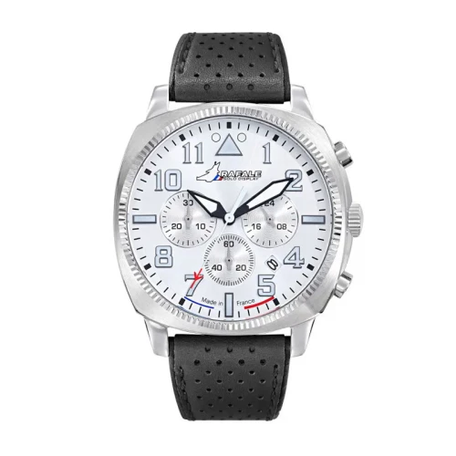 Montre Homme Rafale Solo Display COACH Chrono Acier Cuir Noir 666024
