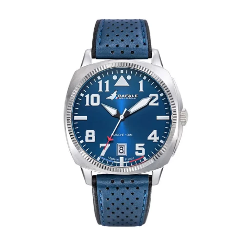 Montre Homme Rafale Solo Display COACH Cuir Bleu 666029