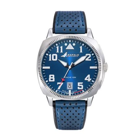 Montre homme rafale solo display coach cuir bleu 666029 – montres françaises