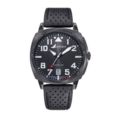 Montre Homme Rafale Solo Display COACH Cuir Noir 666033