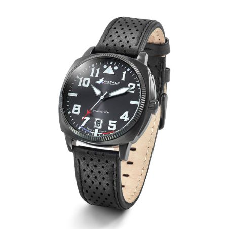 Montre homme rafale solo display coach cuir noir 666033 – montres françaises