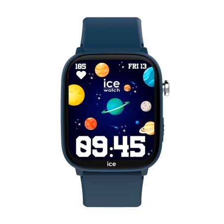 Montre enfant connectée ice smart junior find hub silicone bleu 025680 – montres connectées