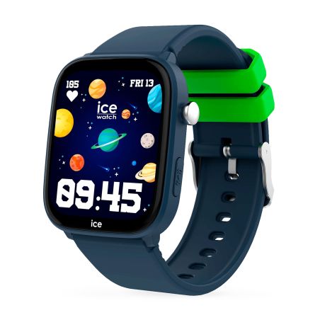 Montre enfant connectée ice smart junior find hub silicone bleu 025680 – montres connectées