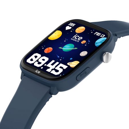 Montre enfant connectée ice smart junior find hub silicone bleu 025680 – montres connectées