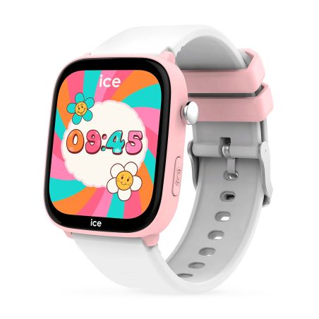 Montre enfant connectée ice smart junior find hub silicone blanc 025681 – montres connectées