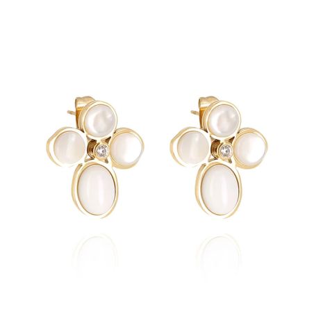 Boucles d'oreilles femme puces zag bijoux bonaita sem27799-01sel – boucles d'oreilles tendances