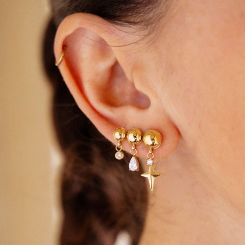 Boucles d'oreilles Femme ZAG Bijoux Aratena SEM27585-01WHT