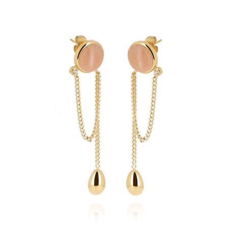 Boucles d'oreilles femme pendantes zag bijoux comète sel27652-01nud – boucles d'oreilles pendantes
