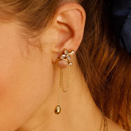 Boucles d'oreilles Femme Pendantes ZAG Bijoux Comète SEL27652-01NUD