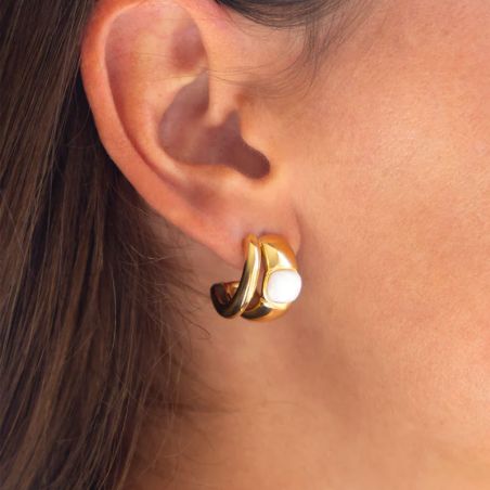 Boucles d'oreilles Femme Créoles ZAG Bijoux Elun SEC26736-01SEL