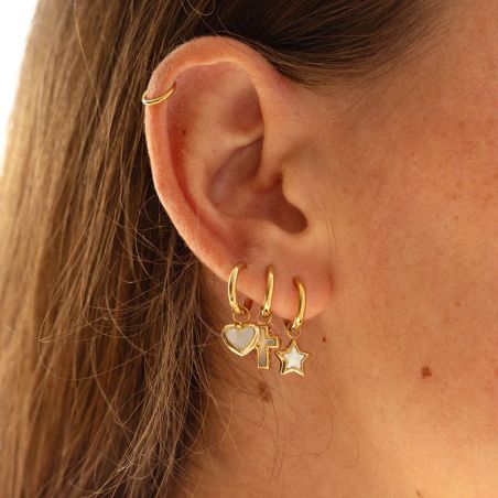 Boucles d'oreilles Femme Créoles ZAG Bijoux Cintra SEC24284-01SEL
