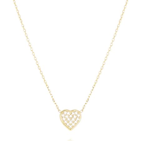Collier femme zag bijoux aimée sns26973-01wht – colliers avec pierres