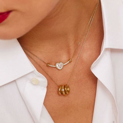 Collier Femme ZAG Bijoux Slalom SNS27586-01WHT