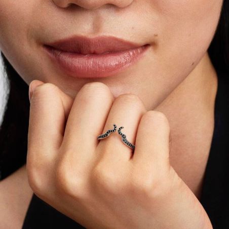 Bague Femme PANDORA Méchants de Disney Maléfique 194333C01