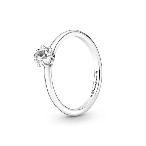 Bague Femme Solitaire Étoile Scintillante Céleste 190026C01