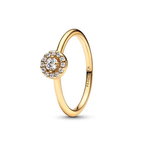 Bague Femme PANDORA Halo Pavé Rond 163554C01