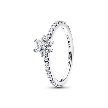 Bague femme pandora fleur scintillante 194499c01 – bagues tendances